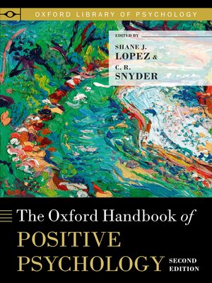 cover image of The Oxford Handbook of Positive Psychology